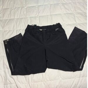 MEC Mountain Equipment Co-op Gore-Tex Rain Pants Mens XL Black Waterproof Hiking